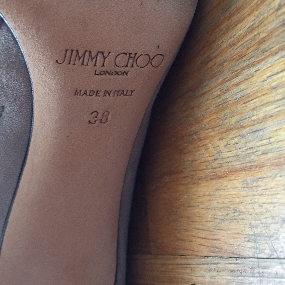 Jimmy Choo Grey suede tesler boot/booties US size8 - Picture 2 of 4